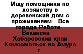 Ищу помощника по хозяйству в деревенский дом с проживанием - Все города Работа » Вакансии   . Хабаровский край,Комсомольск-на-Амуре г.